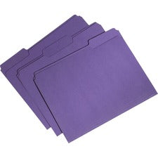 SKILCRAFT Recycled Single-ply Top Tab File Folder