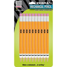 Zebra Pen Push Eraser No. 2 Mechanical Pencils