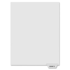 Kleer-Fax Lam Preprinted Bottom Tab Index Dividers