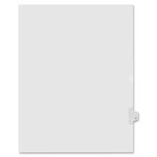 Kleer-Fax Preprinted Letter Side Tab Index Divider