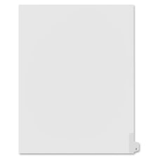 Kleer-Fax Preprinted Letter Side Tab Index Divider