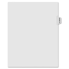 Kleer-Fax Laminated Side Tabs Exhibit Index Dividers