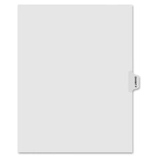 Kleer-Fax Laminated Side Tabs Exhibit Index Dividers
