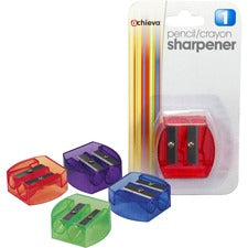 OIC Dual-purpose Pencil & Crayon Sharpener