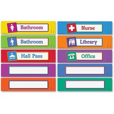 Learning Resources Hall Passes Board