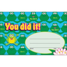 Trend You did it Cheerful Frogs Recognition Awards