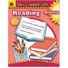 Teacher Created Resources Grade 1 Daily Warm-Ups Reading Workbook Printed Book