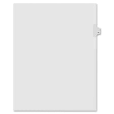 Kleer-Fax Numeric Laminated Tab Index Dividers