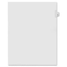 Kleer-Fax Numeric Laminated Tab Index Dividers