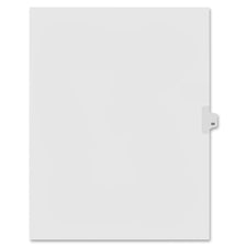 Kleer-Fax Numeric Laminated Tab Index Dividers