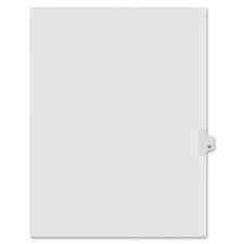 Kleer-Fax Numeric Laminated Tab Index Dividers