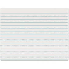 Pacon 2637 Skip-A-Line Newsprint Practice Paper