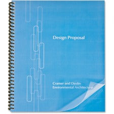 GBC Lined Design Binding Presentation Covers
