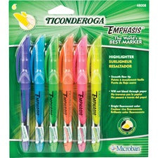 Dixon Fluorescent Colors Pocket Highlighters
