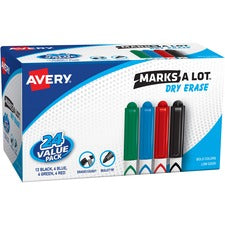 Avery&reg; Marks A Lot Pen-Style Dry-Erase Markers
