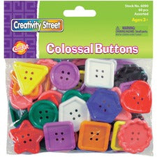 Creativity Street Extra Large Plastic Buttons