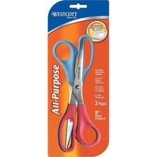 Westcott 8" Straight All-purpose Value Scissors
