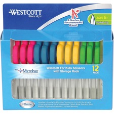 Westcott 5" Pointed Microban Scissors