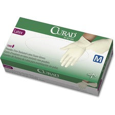 Curad Powder Free Latex Exam Gloves