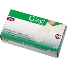 Curad Powder Free Latex Exam Gloves