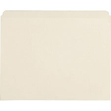 Business Source Straight Cut 1-ply Letter-size File Folders