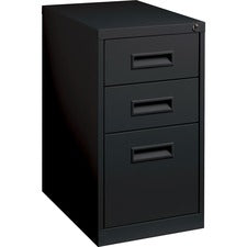 Lorell Box/Box/File Mobile Pedestal Files - 3-Drawer