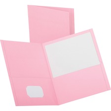 Oxford Twin-pocket Pink BCA Portfolios