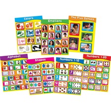 Carson Dellosa Education Early Childhood Learning Charlet Set