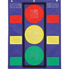 Carson Dellosa Education Colorful Pocket Stoplight Chart