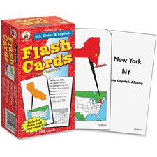Carson Dellosa Education Grades 3-5 U.S. States/Capitals Flash Cards
