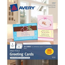 Avery&reg; Inkjet Print Greeting Card