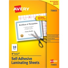 Avery® Laminating Sheets