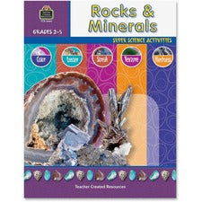 Teacher Created Resources Gr 2-5 Rocks/Minerals Book Printed Book