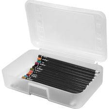 Gem Office Products Clear Pencil Box