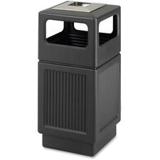 Safco Canmeleon Ash Urn 38-gal Waste Receptacle