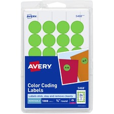 Avery&reg; Color-Coding Labels