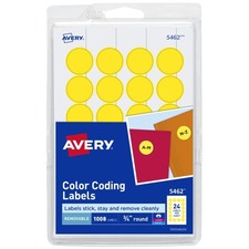 Avery&reg; Color-Coding Labels