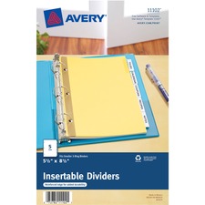 Avery® Mini Insertable Tab Dividers