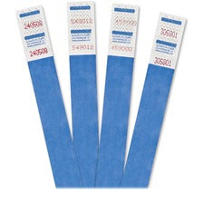 Advantus 500-Pack Tyvek Colored Wrist Bands