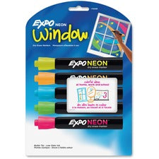 Expo Neon Window Neon Dry-erase Markers