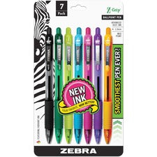 Zebra Pen Z-Grip Retractable Ballpoint Pens