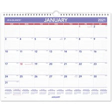 At-A-Glance Monthly Wall Calendar