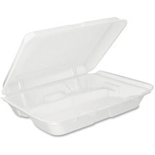 Dart Triple-compartment Foam Container