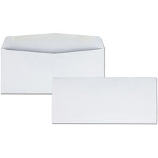 Business Source No. 10 White Business Envelopes