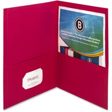 Business Source Two-Pocket Folders