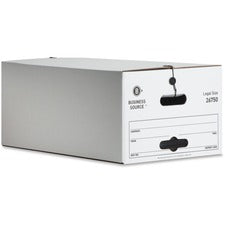 Business Source Light Duty Legal Size Storage Box