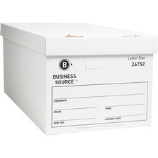 Business Source Lift-off Lid Light Duty Storage Box