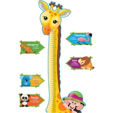 Trend Giraffe Growth Chart Bulletin Board Set