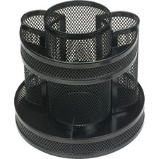 Business Source Rotary Mesh Organizer