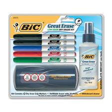 BIC Dry Erase Marker/Eraser Starter Kit